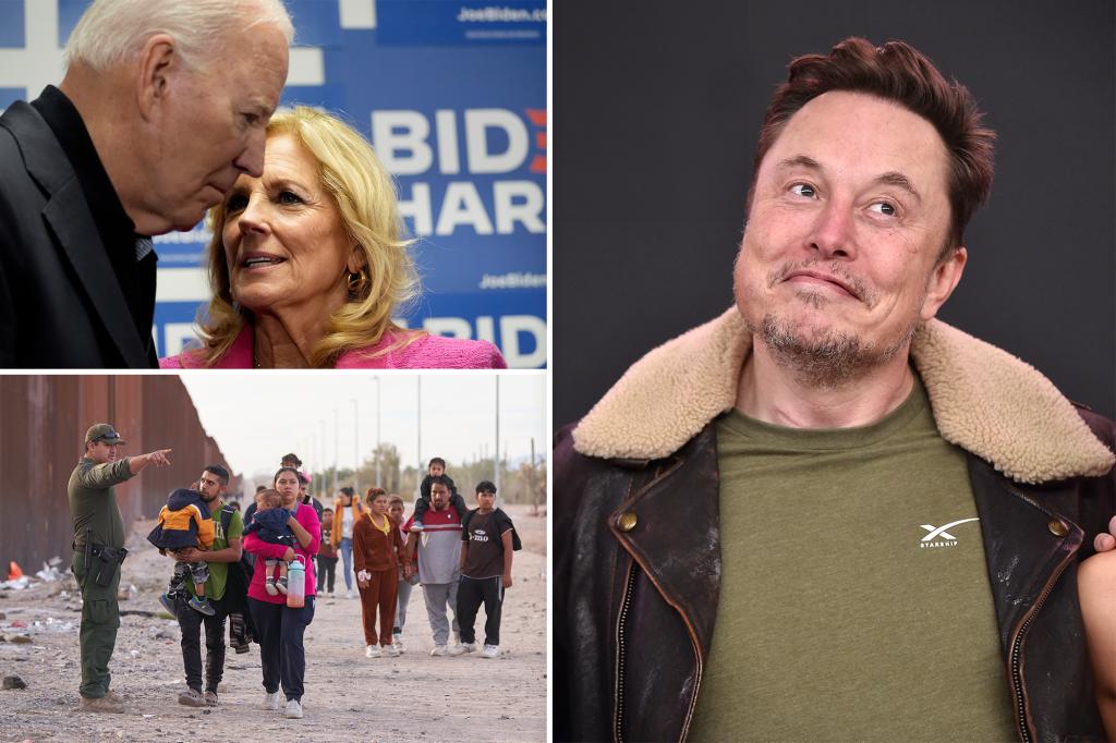 Elon Musk claims Biden allowing migrant surge to pack Dem voter rolls: ‘Importing as many votes as possible’