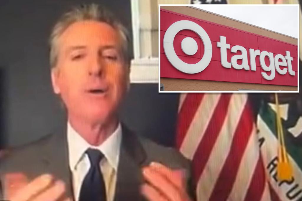 Gavin Newsom recalls how Target clerk blamed him for California retail theft — before realizing who he was