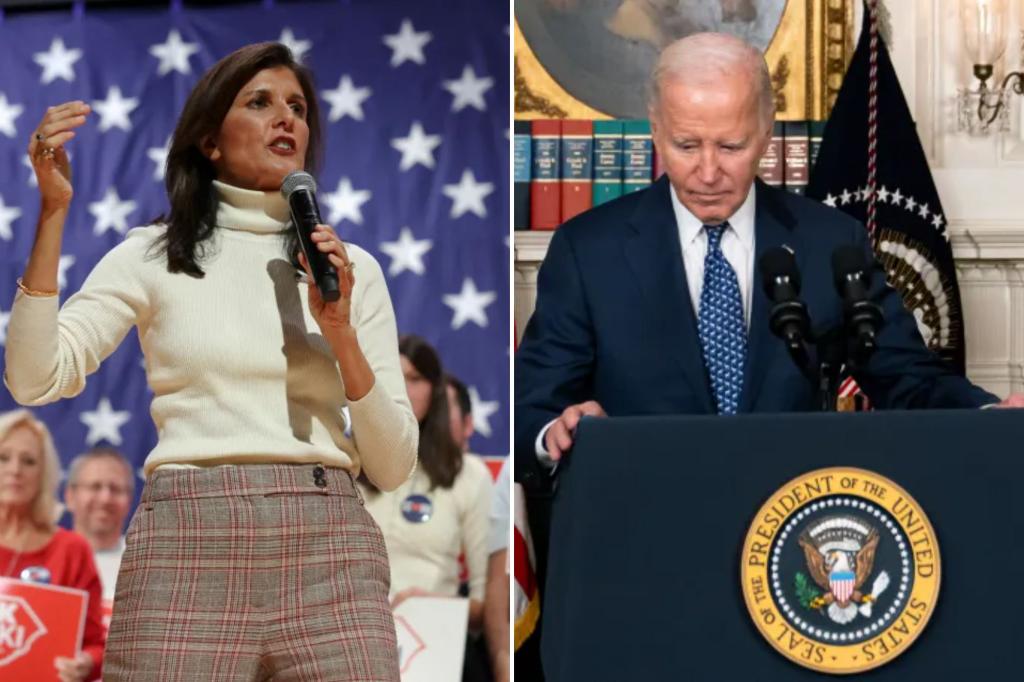 Haley calls on Biden to ‘immediately’ take a competency test — as moves already being made to try to force him from office