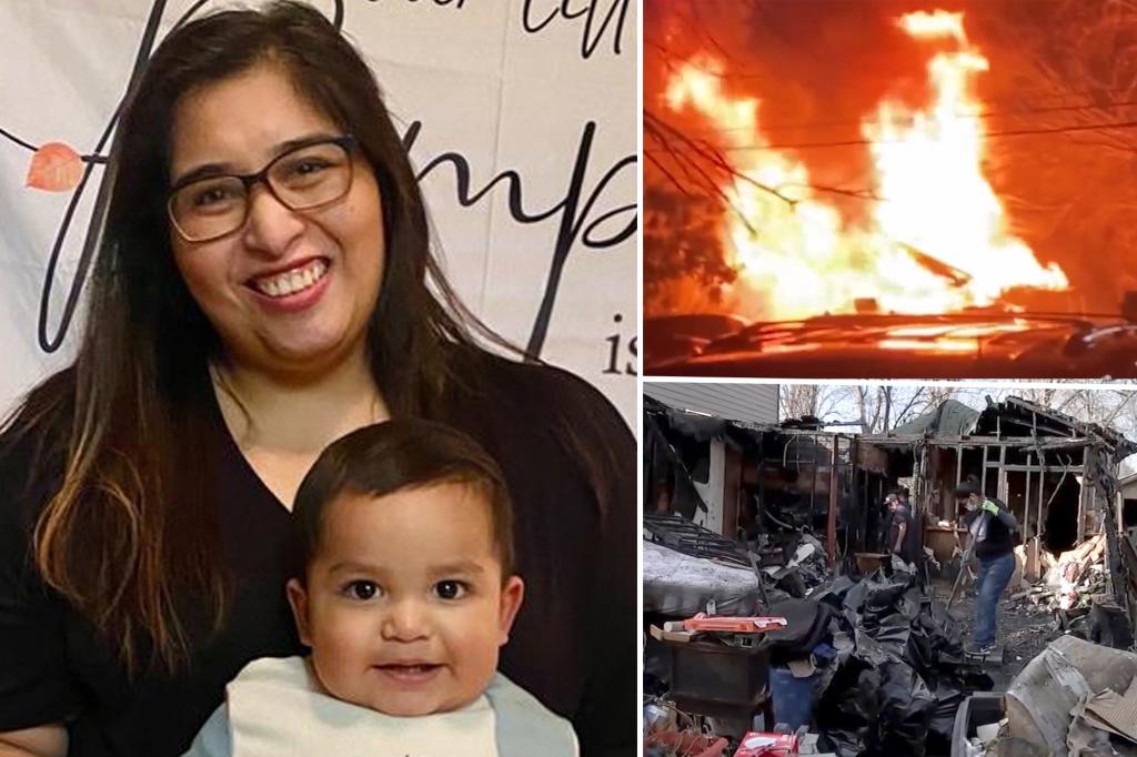 Hero mom, 31, dies with baby in house fire after rescuing her 2 other children