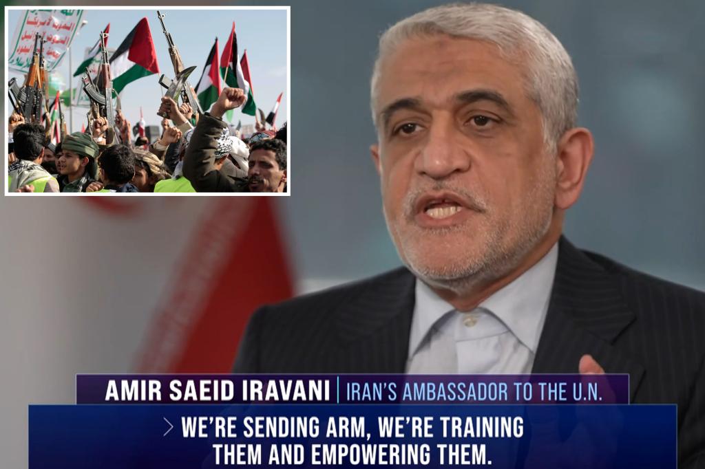 Iranian ambassador to UN denies involvement in Israel massacre â but ...