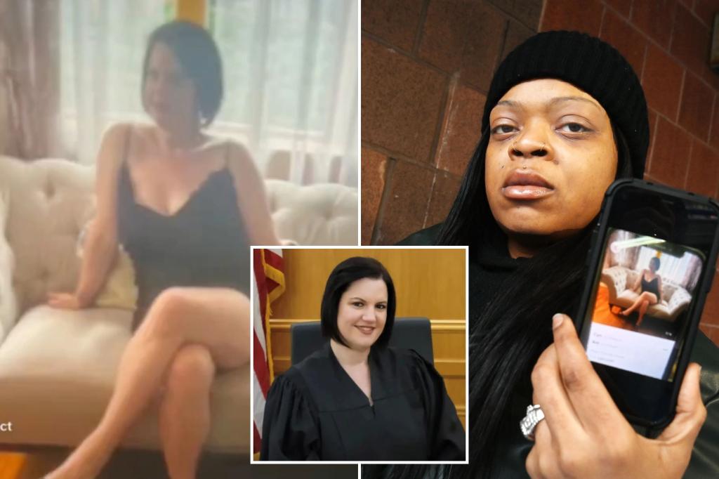 Lingerie-clad family court judge allegedly tried to woo mom whose custody case she was hearing on swingers app: ‘Bitch, you know who the fâk I am’