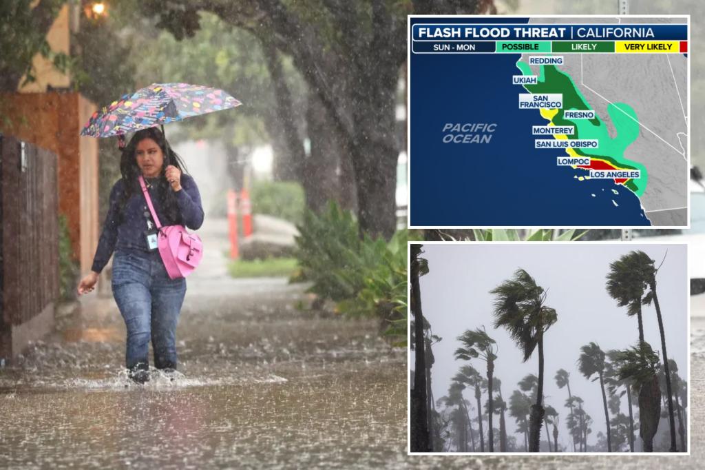 Los Angeles, San Diego under State of Emergency as atmospheric river