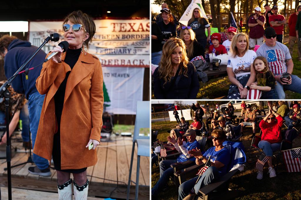 Massive rally of ‘patriots’ at Texas border will ‘take our country back,’ Sarah Palin vows