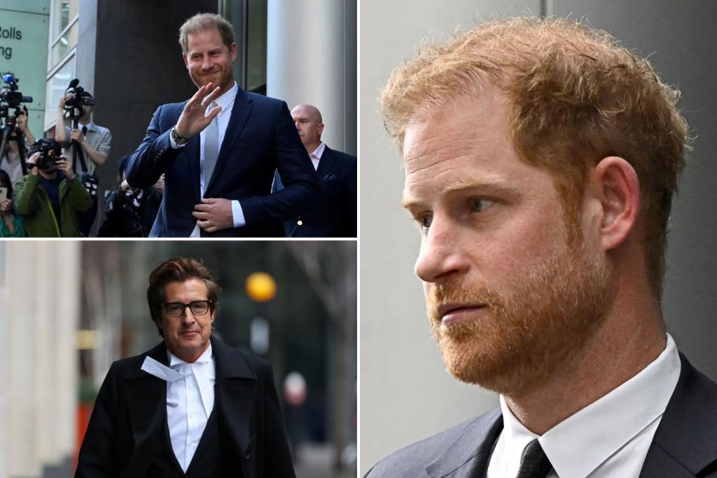 Prince Harry to be paid more than $500K by British newspaper publisher in phone hacking case settlement