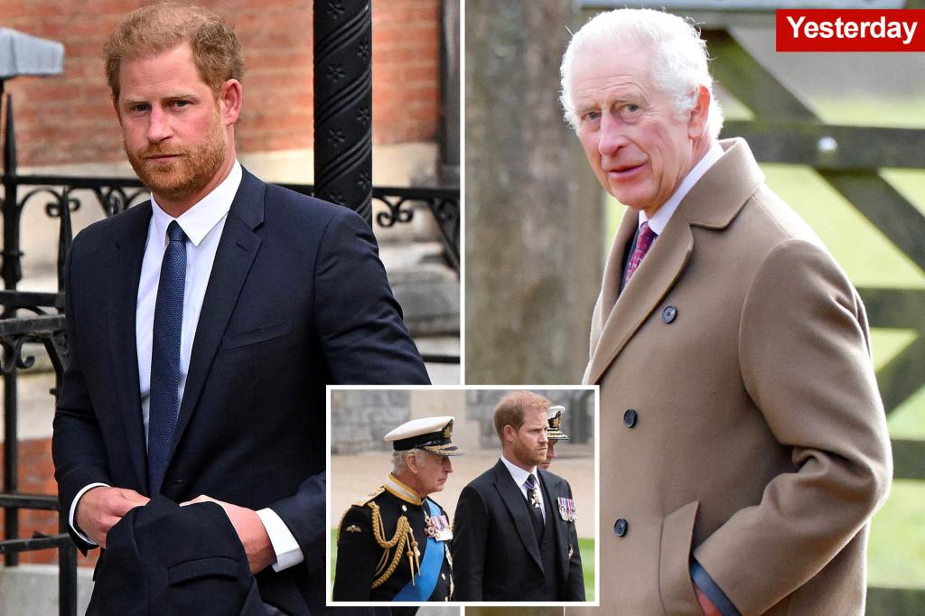 Prince Harry to travel to UK following King Charles’ cancer diagnosis