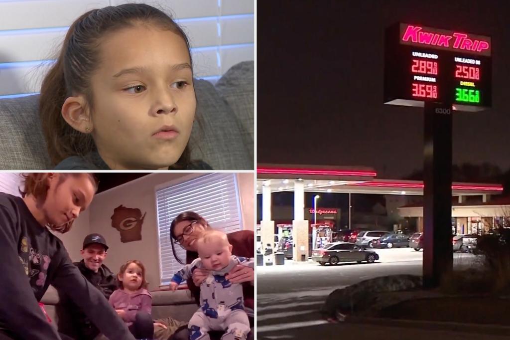 Quick-thinking girl, 8, saves baby sister in non-‘scaredy cat’ fashion after thieves steal car with pair still inside