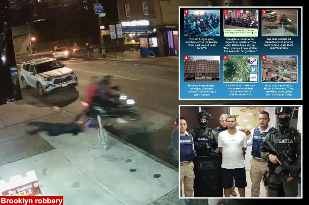 Revealed: Brutally violent Venezuelan ‘Tren de Aragua’ gang is using migrant wave to launch NYC phone robbery spree