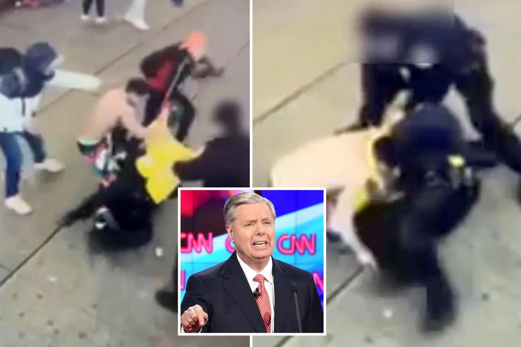 Sen. Lindsey Graham slams migrants’ ‘brazen’ beating of NYPD cops, calls for perps to be deported