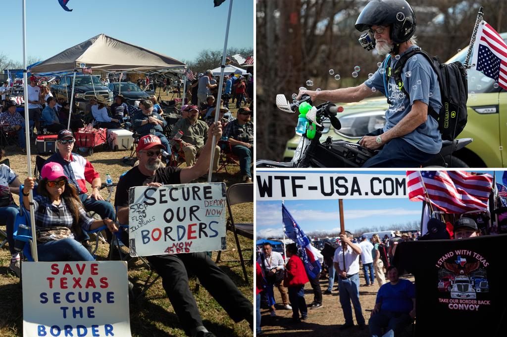 Take Our Border Back convoy ends with rallies in 3 states over ‘national security crisis’