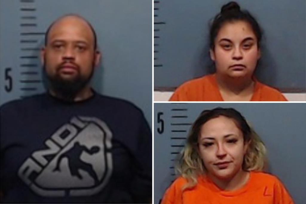 Texas trio allegedly blew fentanyl smoke into newborn’s face to ‘pacify her cries’