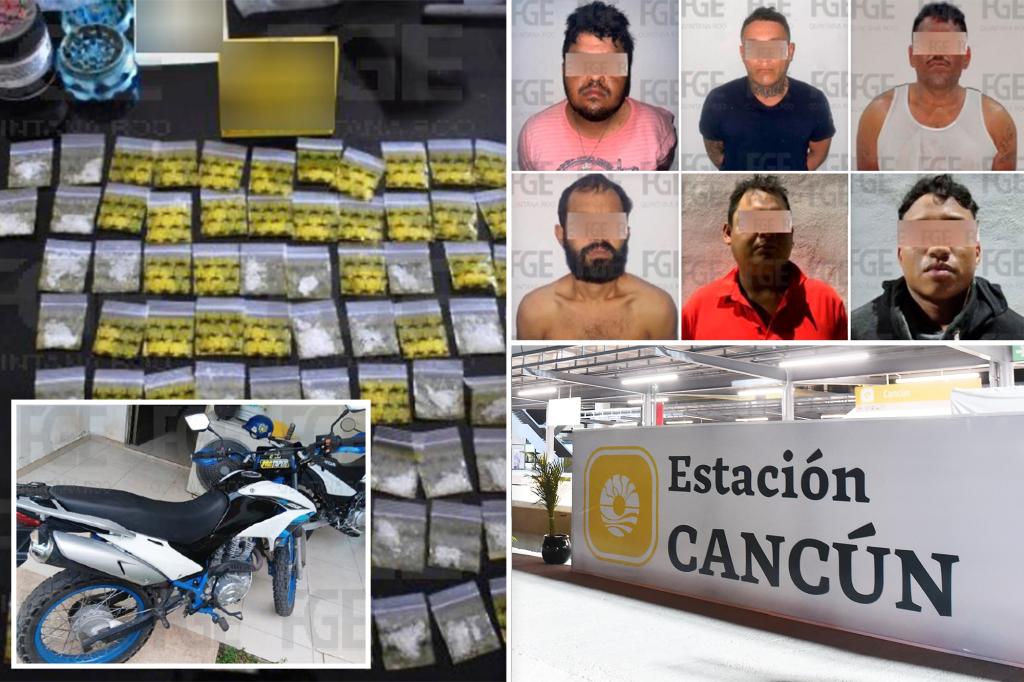 Violent gangbangers busted in Cancun after bodies found hacked up with machete