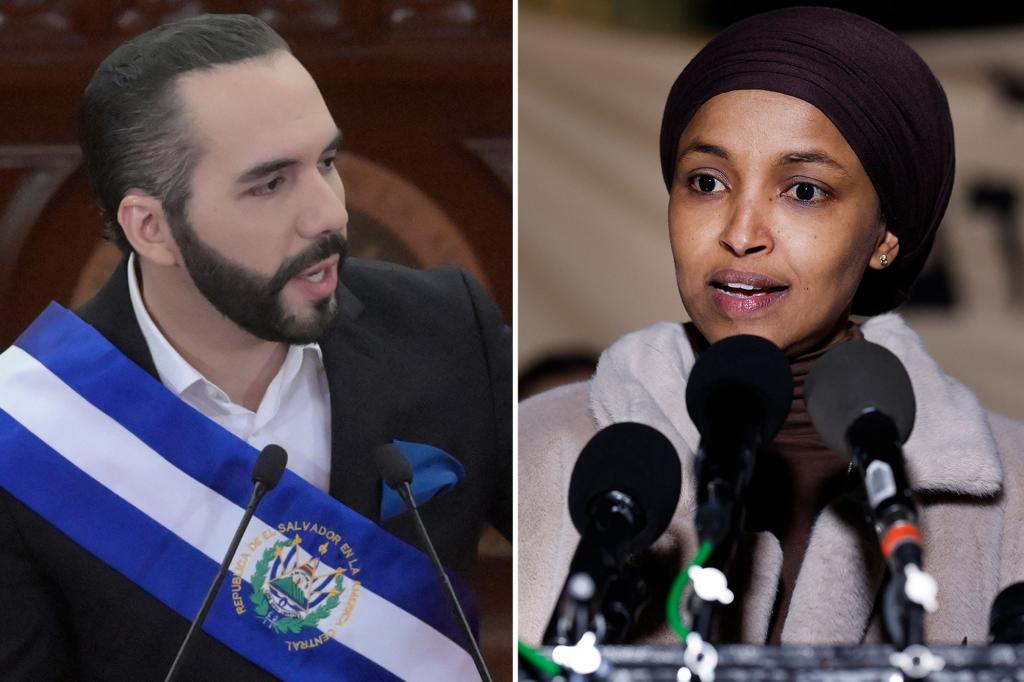 ‘Squad’ Rep. Ilhan Omar, president of El Salvador trade barbs after she calls him threat to democracy