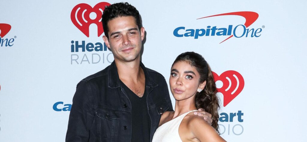 Newlyweds Sarah Hyland & Wells Adams Mark Anniversary