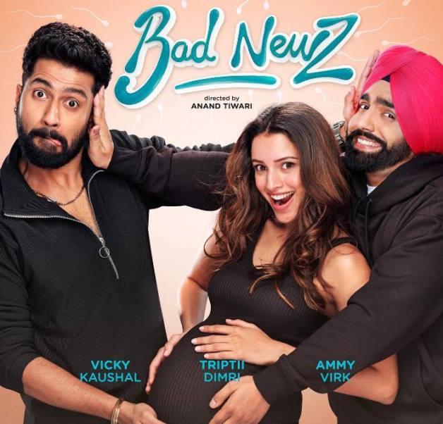 Vicky Kaushal and Tripti Dimri will be seen together in the movie 'Bad News'.