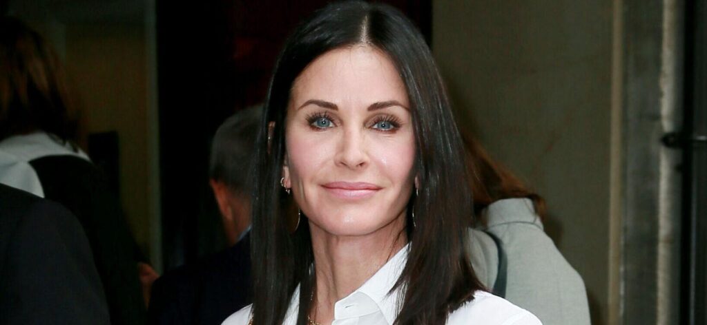 Courteney Cox Drives The Boat In An Itty Bitty Bikini