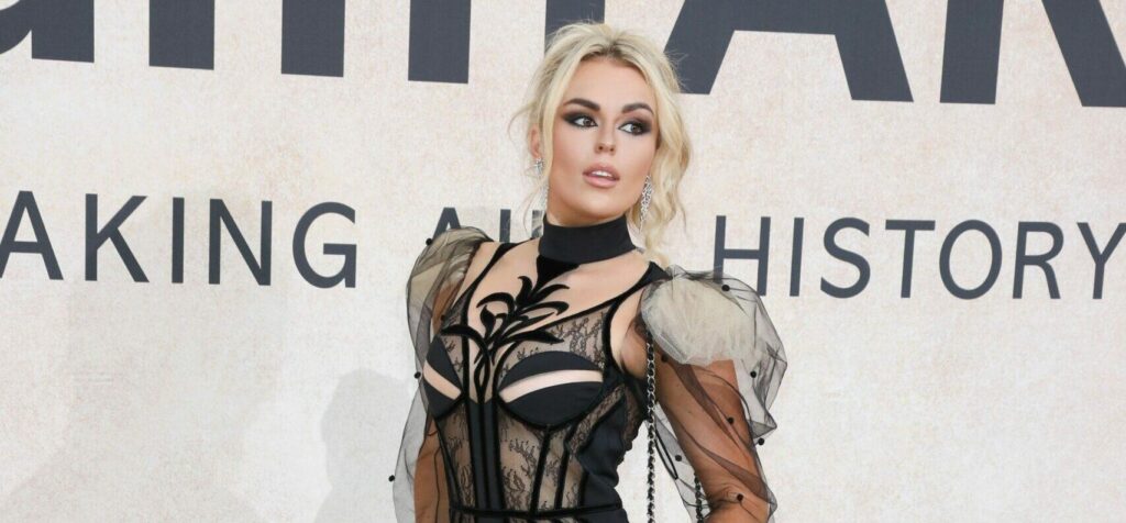Tallia Storm Leaves Little To The Imagination In See-Through Gown