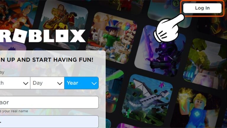 Cách đăng nhập Roblox và chọn map chơi trên máy tính PC chi tiết