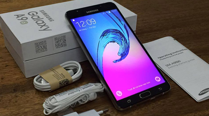 Samsung Galaxy A9 Đài Loan có đầy đủ hộp và phụ kiện