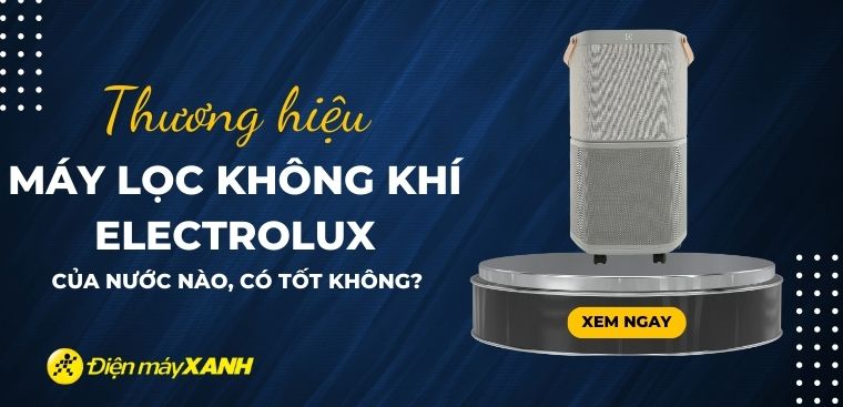 Máy lọc không khí Electrolux của nước nào? Có tốt không? Có nên mua không?