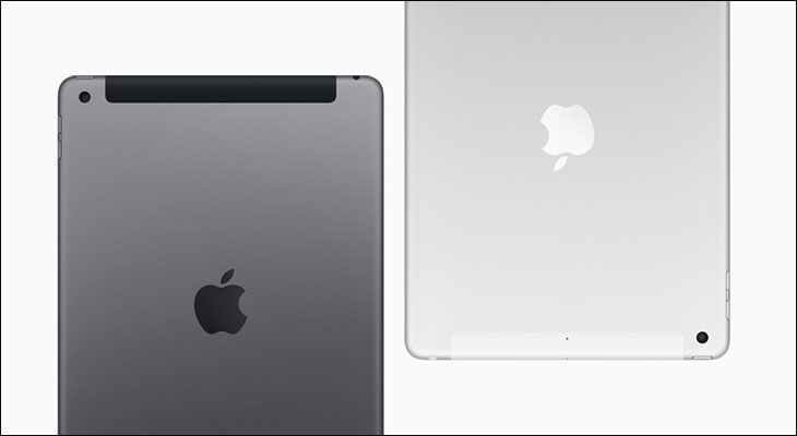 iPad 9 sử dụng chất liệu Aluminum bền bỉ