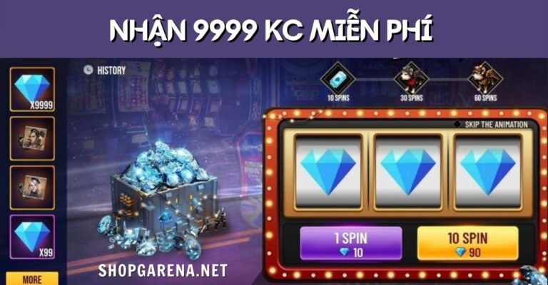 Nhận 9999 KC miễn phí bằng Hướng dẫn chi tiết các bước