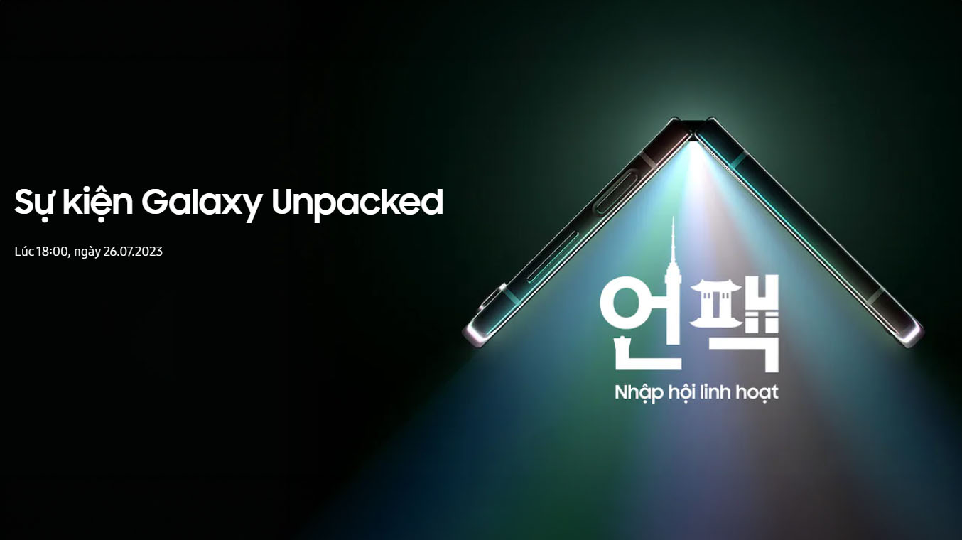 Điểm lại thông tin tại sự kiện Galaxy Unpacked 2023: Nhập hội linh hoạt cùng Samsung