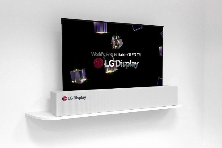 [CES 2018] LG ra mắt tivi màn hình OLED độc đáo có thể cuộn tròn