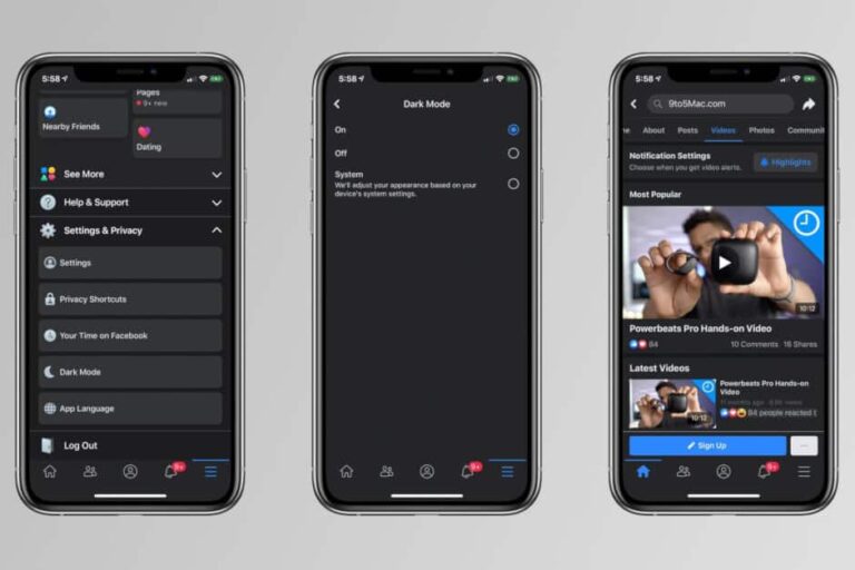 Cách bật chế độ Darkmode Facebook trên iPhone cực dễ