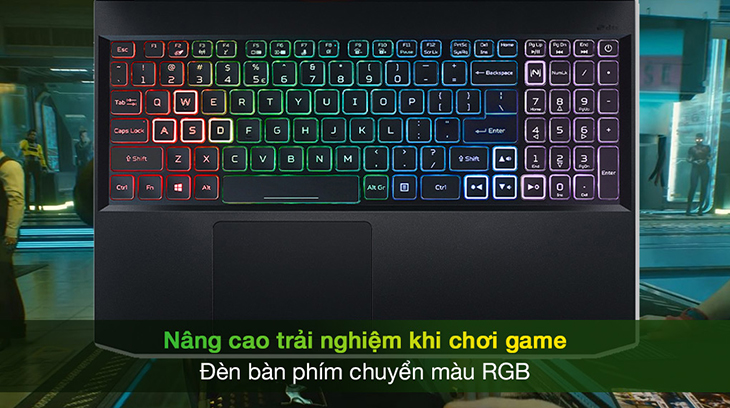 Cách bật đèn bàn phím laptop Acer nhanh chóng, đơn giản