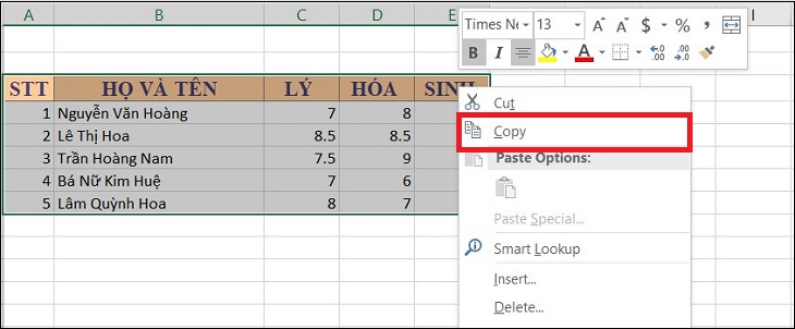 Cách chuyển file Excel sang Word đơn giản, dễ hiểu