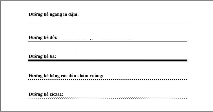 Cách kẻ dòng trong Word, tạo dòng kẻ ngang bằng các phím tắt vô cùng thuận tiện