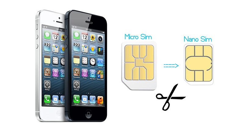 Cách tháo lắp sim iPhone 5