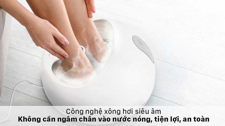 Bồn ngâm massage xông hơi chân Rio FTBH9 xông hơi nước nóng siêu âm an toàn