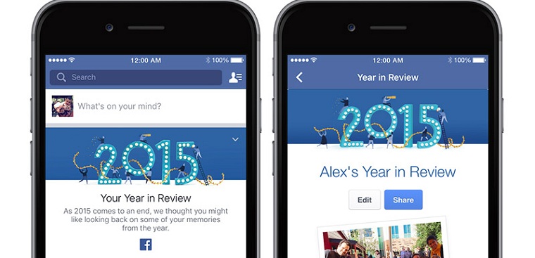 Cùng nhìn lại 1 năm qua của bạn trên facebook