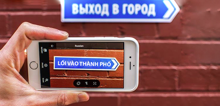 Dịch ngoại ngữ bằng camera trên iPhone