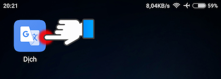 Dịch văn bản siêu nhanh bằng camera trên Android