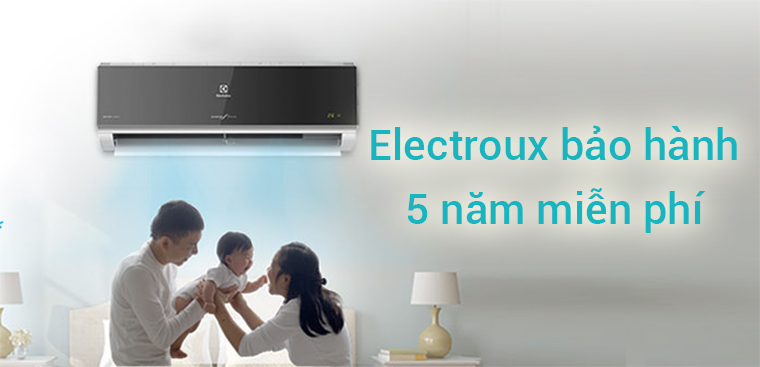 Electrolux tung gói bảo hành 5 năm cho khách mua điều hòa