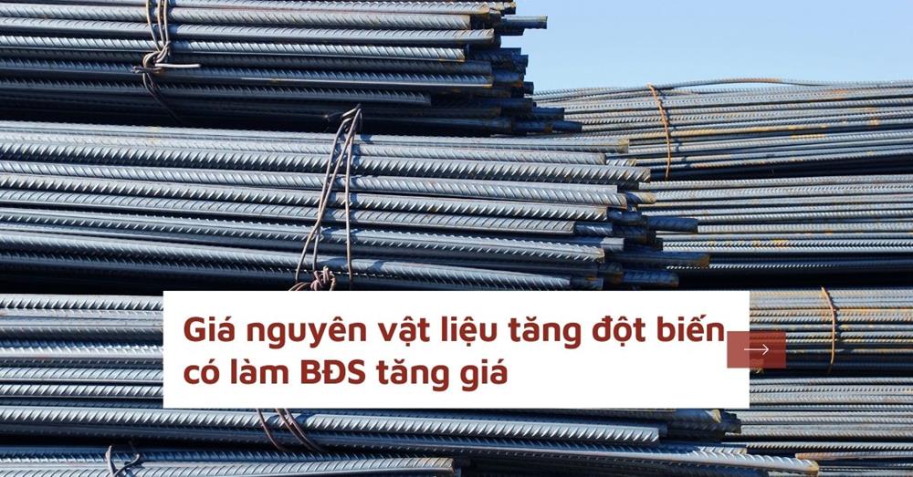 Giá vật liệu xây dựng ‘leo thang’, người mua nhà thêm áp lực