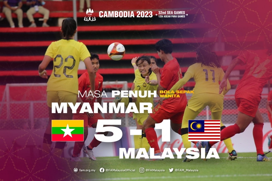 Hạ gục Malaysia, tuyển nữ Myanmar giành vé vào bán kết SEA Games 32