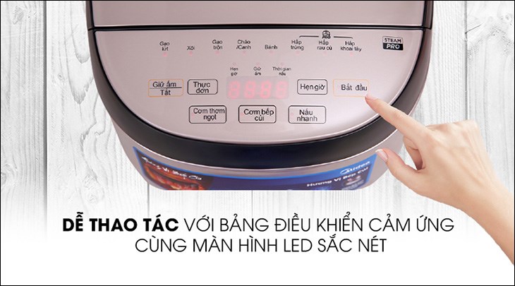 Hướng dẫn cách sử dụng nồi cơm điện tử Midea đơn giản và hiệu quả