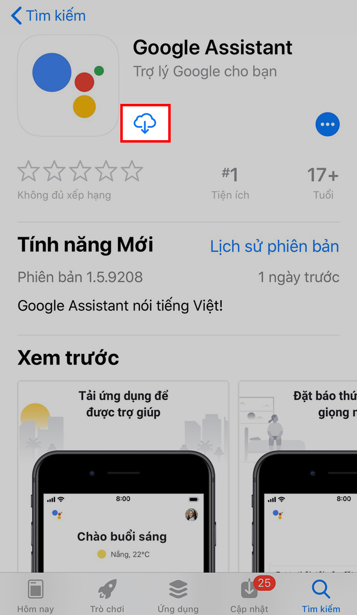 Hướng dẫn cài đặt và kích hoạt Google Assistant Tiếng Việt cho iOS