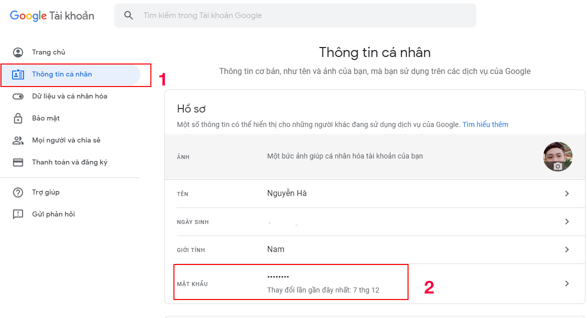 Hướng dẫn thay đổi mật khẩu tài khoản Google đơn giản trên điện thoại, máy tính