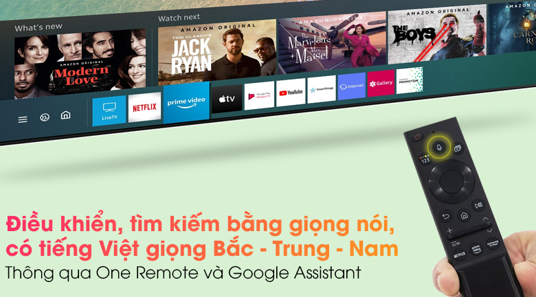 Hướng dẫn thiết lập và sử dụng Google Assistant trên tivi Samsung cực chi tiết