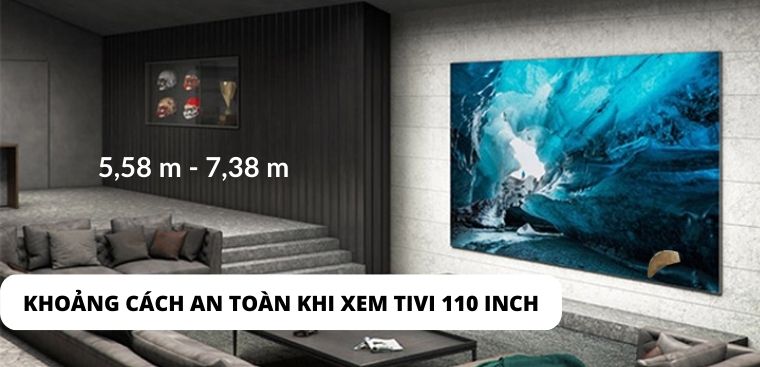 Kích thước tivi 110 inch bằng bao nhiêu? Tư vấn mua tivi 110 inch tốt nhất