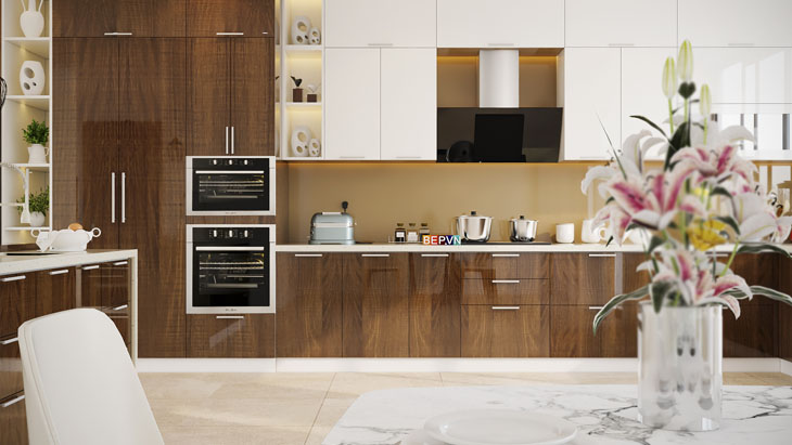 Cần quan tâm đến kiểu dáng và kích thước của chiếc lò sao cho phù hợp nhất với không gian của phòng bếp