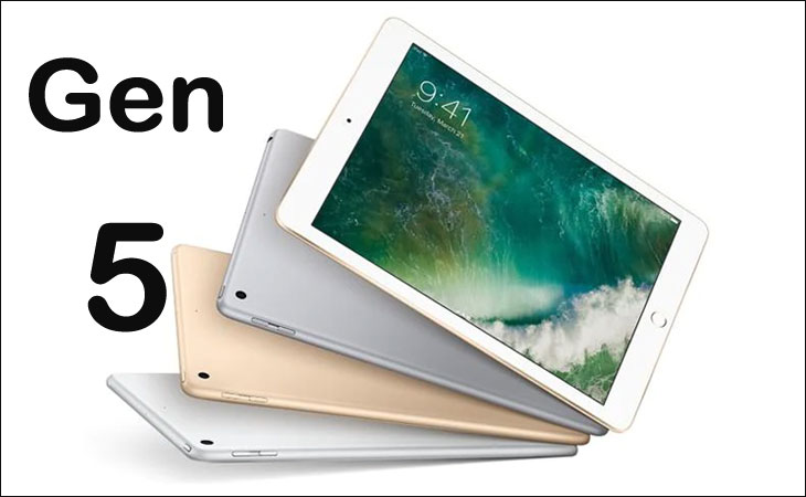 iPad Gen 5 được giới thiệu từ năm 2017