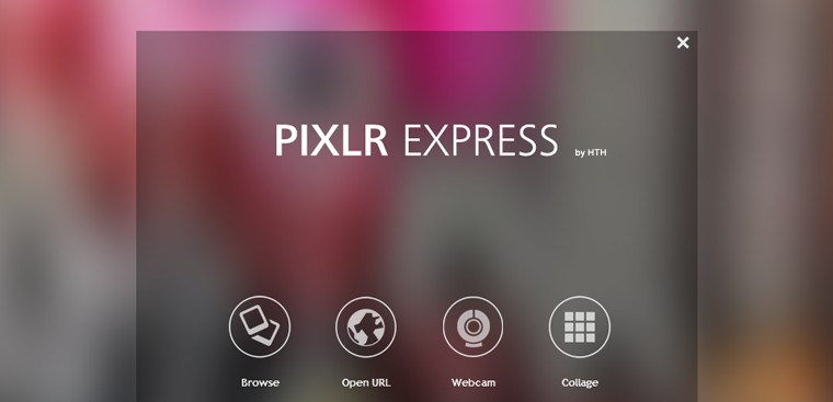 PIXLR EXPRESS – Chỉnh ảnh trên máy tính, quá đơn giản!