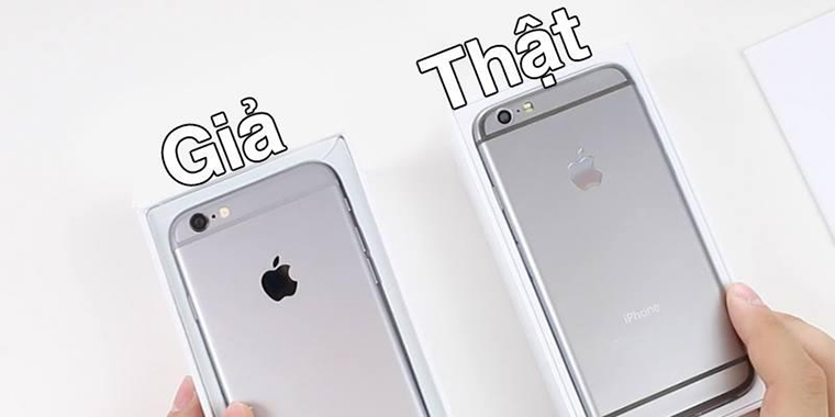 Cách phân biệt iPhone thật giả