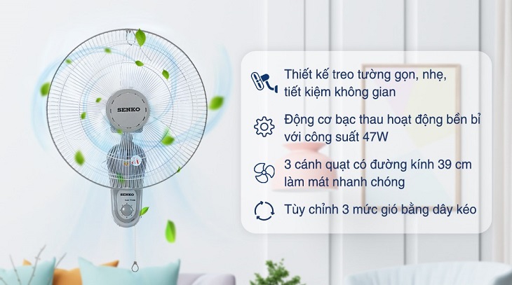 Quạt treo tường hãng nào tốt? 10 thương hiệu quạt treo tường phổ biến hiện nay